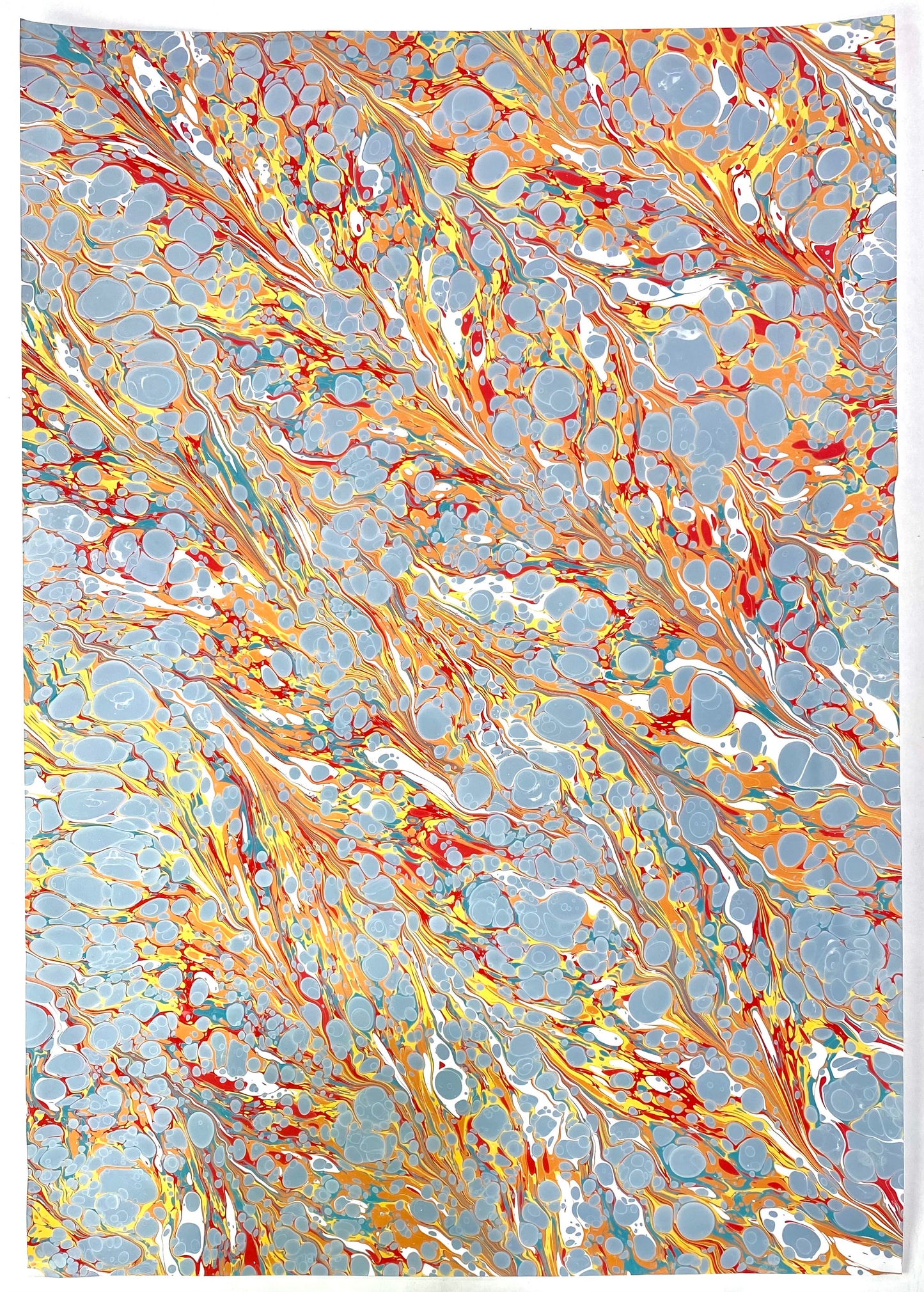 Hand-Marbled Paper M148