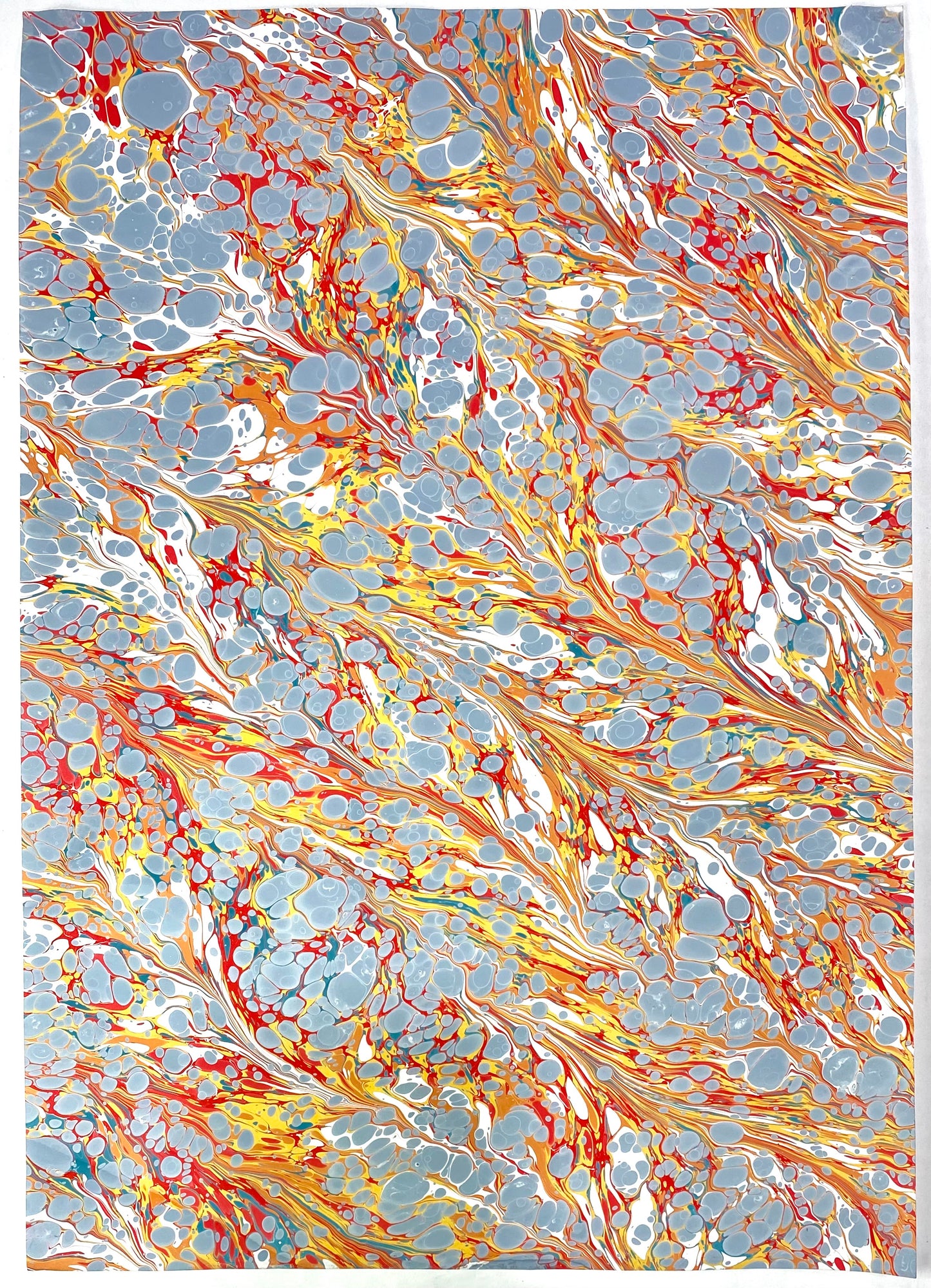 Hand-Marbled Paper M147