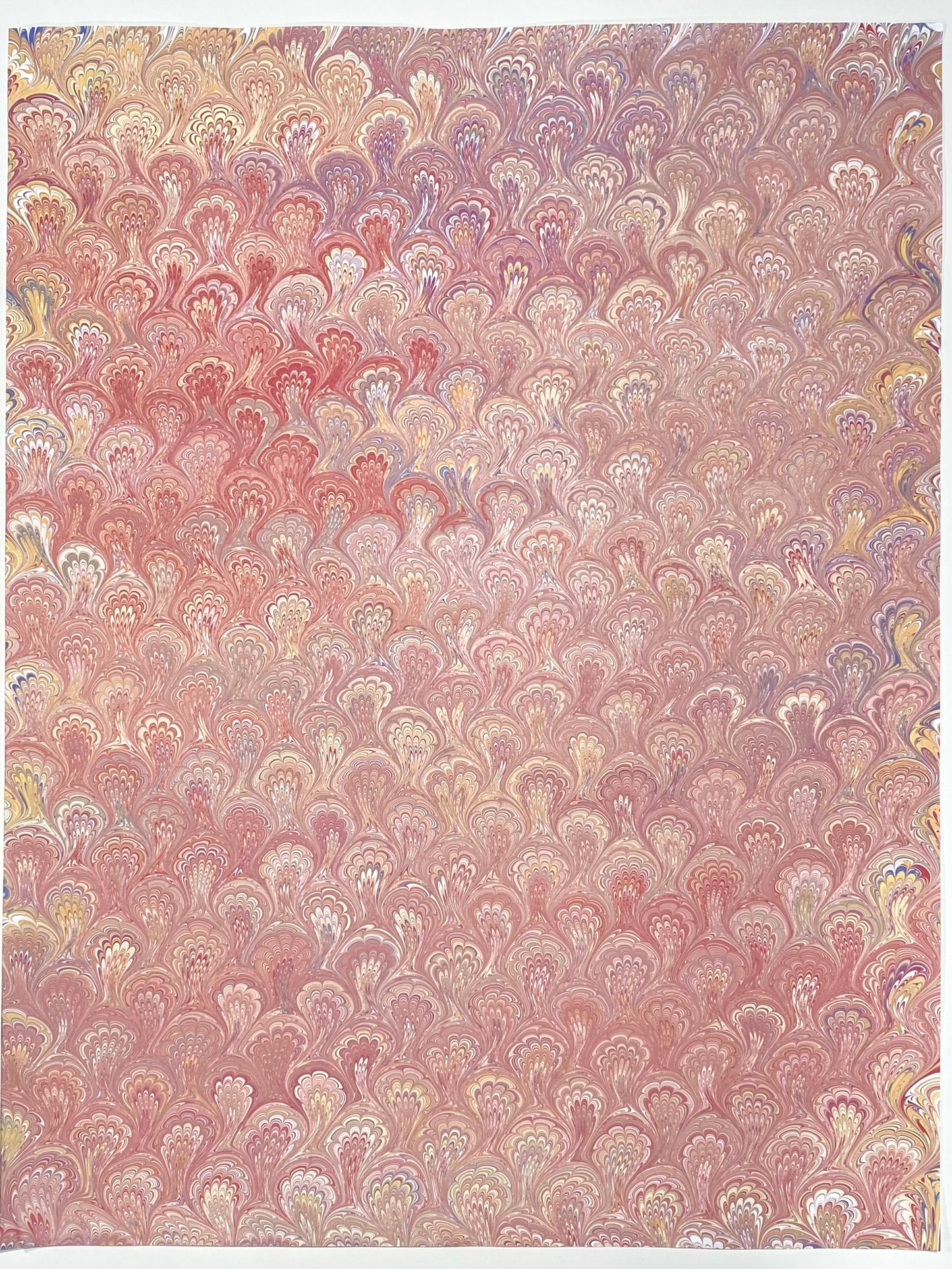 Full Sheet Hand-Marbled Paper P033