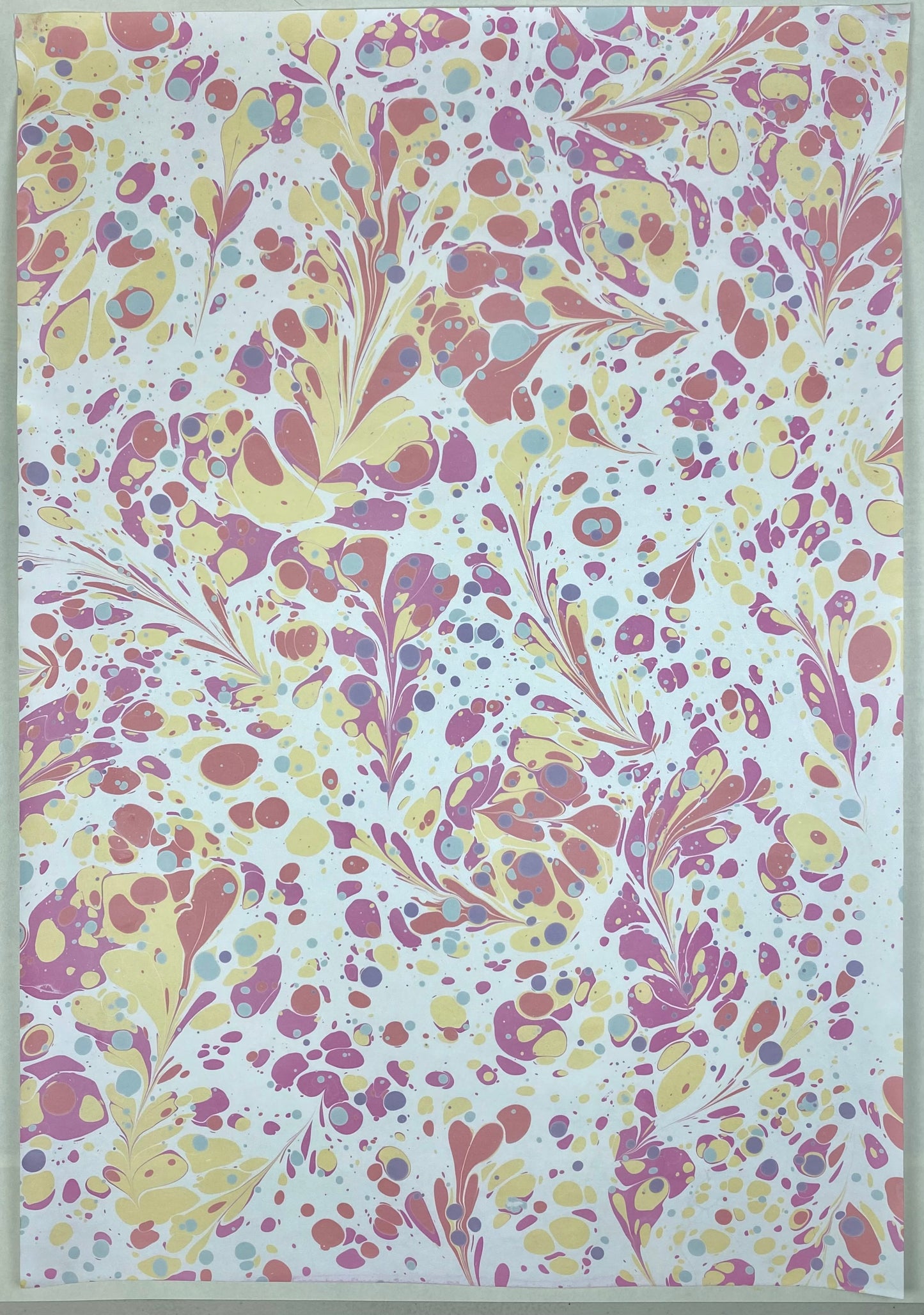 Hand-Marbled Paper M138