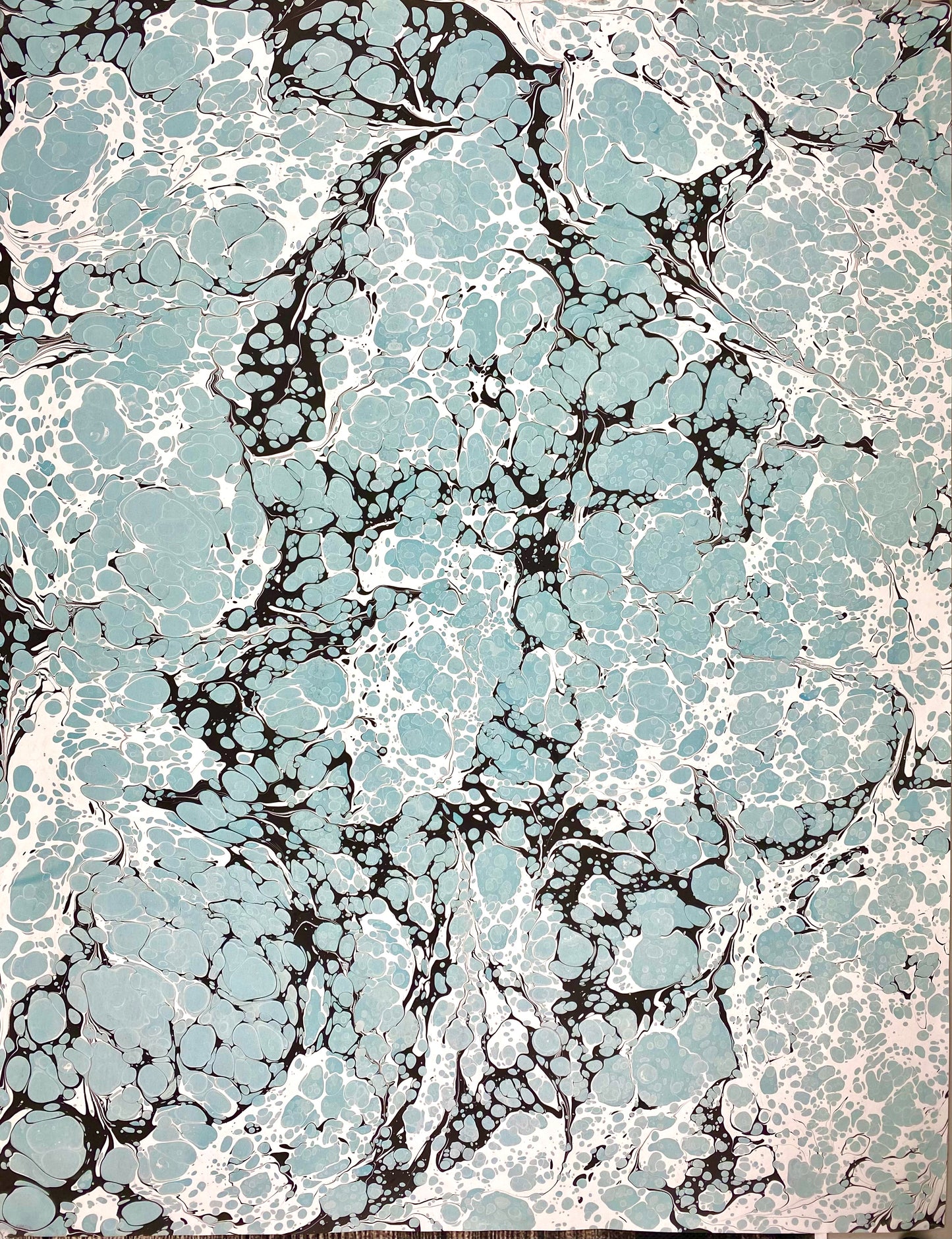 Full Sheet Hand-Marbled Paper P002