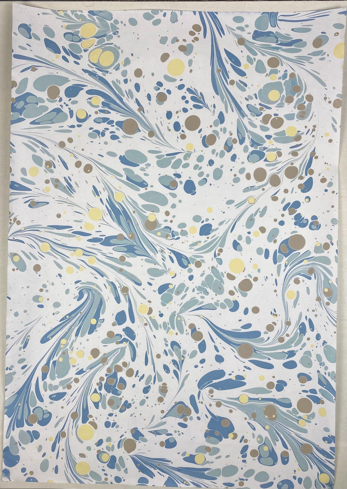 Hand-Marbled Paper M135