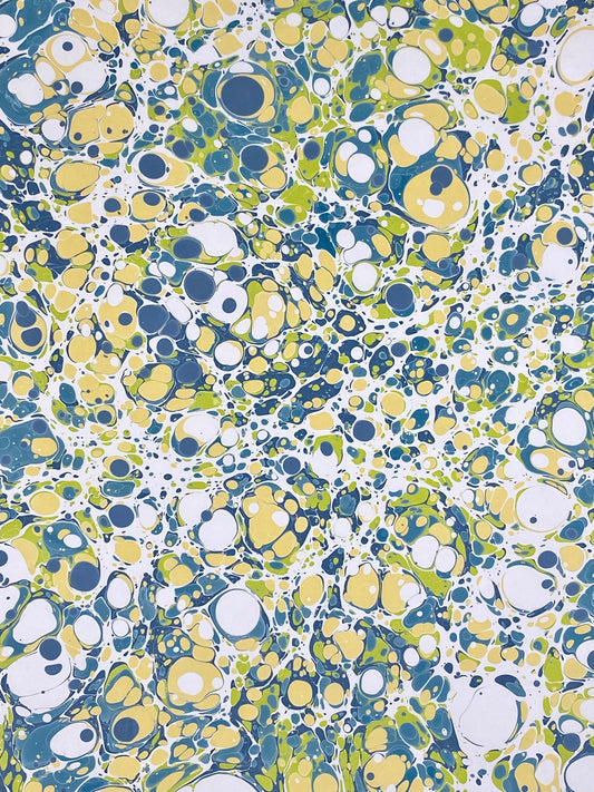 Hand-Marbled Paper M130