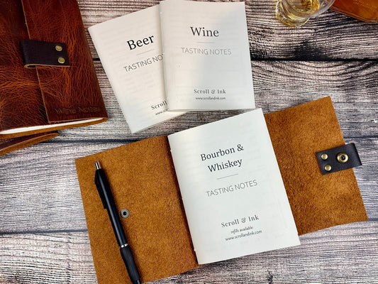 LAST ONES - Refillable Journal for Whiskey, Bourbon, Wine or Beer Notes